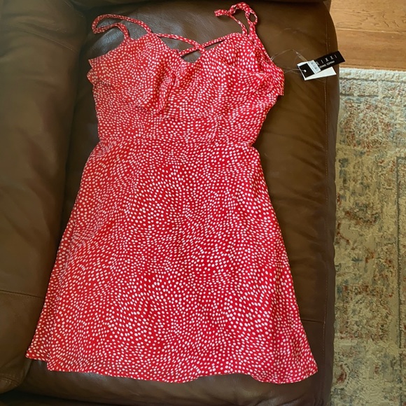 NWT RED DRESS - Picture 1 of 5